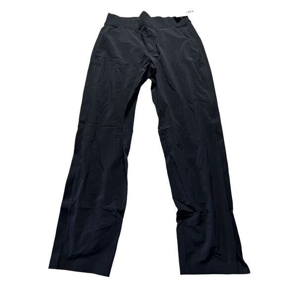 Athleta Women's Black Featherweight Stretch Fabric Brooklyn Ankle Pants Size 4 ( - Picture 1 of 6